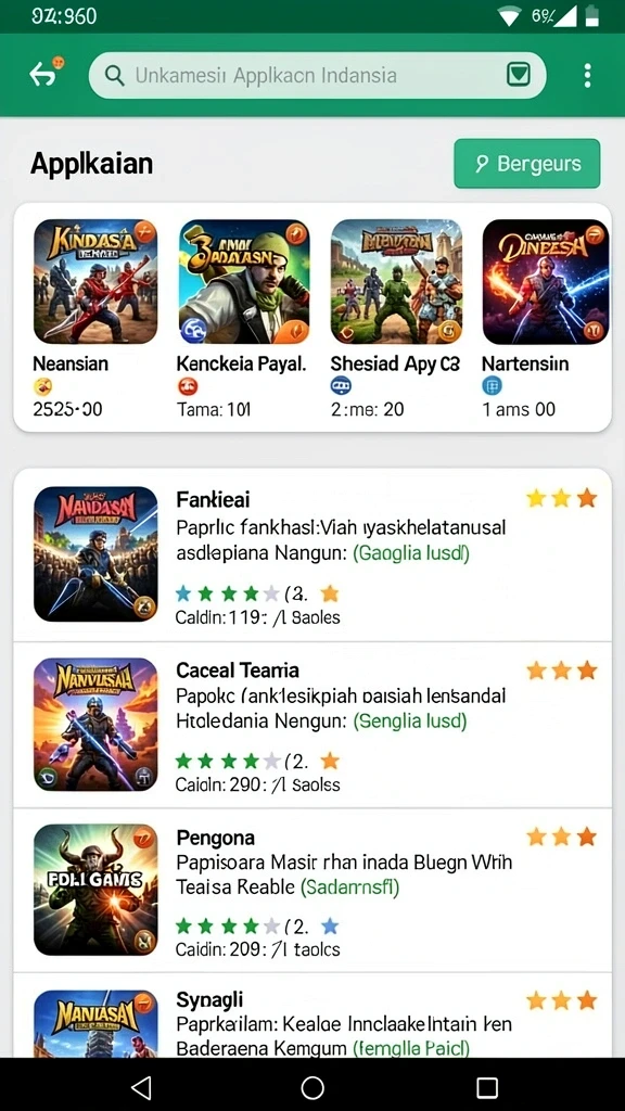 777zx - Tangkapan layar memperlihatkan pemandangan indah dalam game.