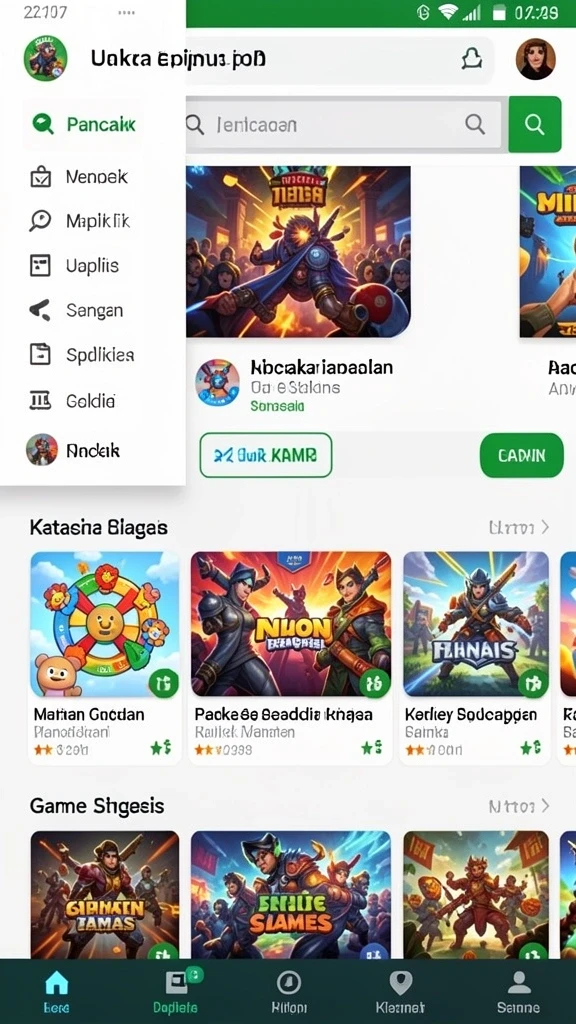 99rp - Tampilan antarmuka yang menarik dan mudah digunakan.