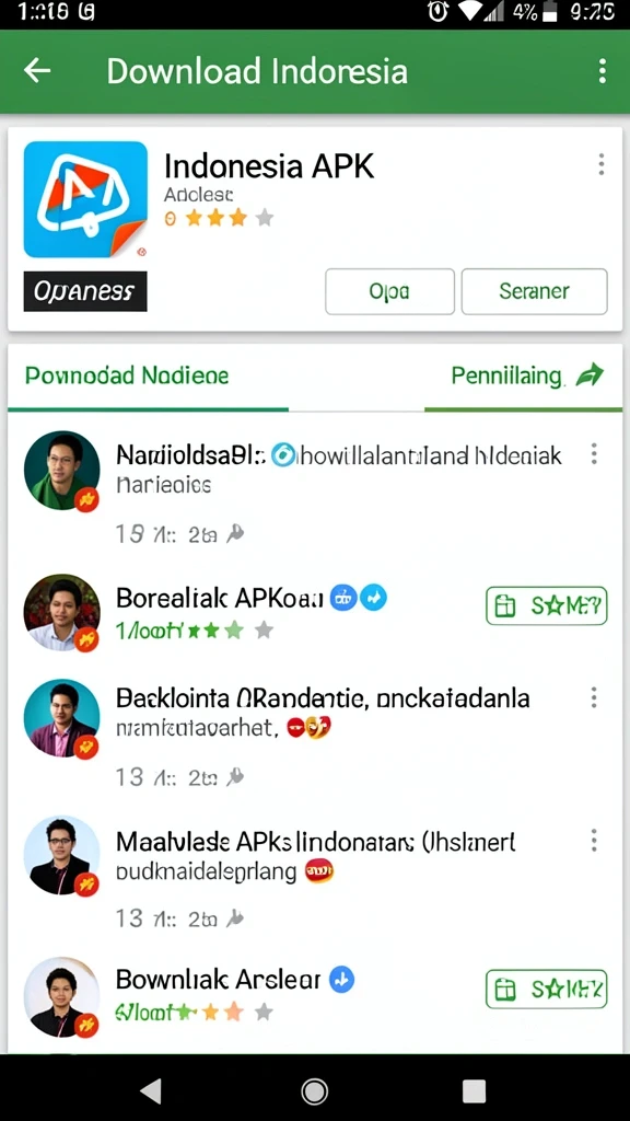 brojp - Gambar memperlihatkan tampilan menu utama aplikasi.