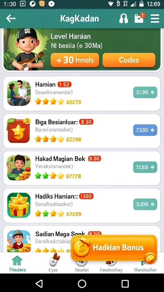 remi101 - Tampilan antarmuka yang ramah pengguna.